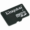 карта памяти Micro Secure Digital 04 Gb Kingston Class 4+adapt 